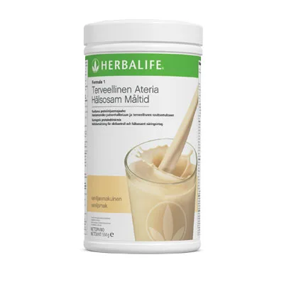 F1 terveellinen ateria -proteiinijauhe G, V, L