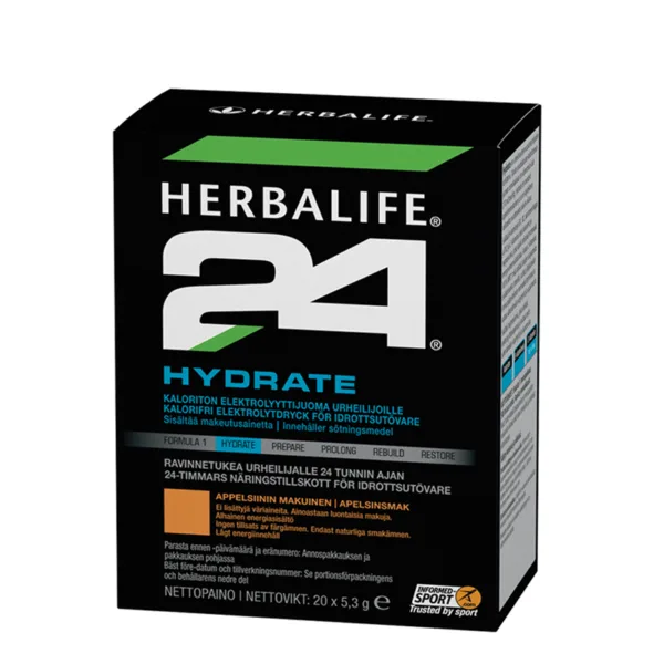 H24 Hydrate -kaloriton elektrolyyttijuoma