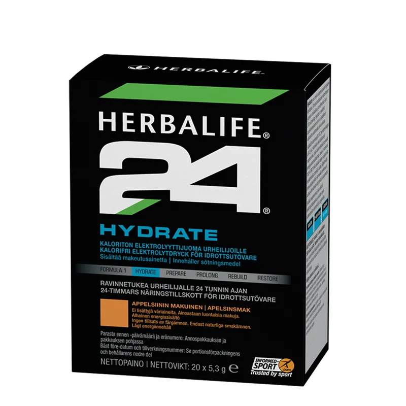 H24 Hydrate -kaloriton elektrolyyttijuoma