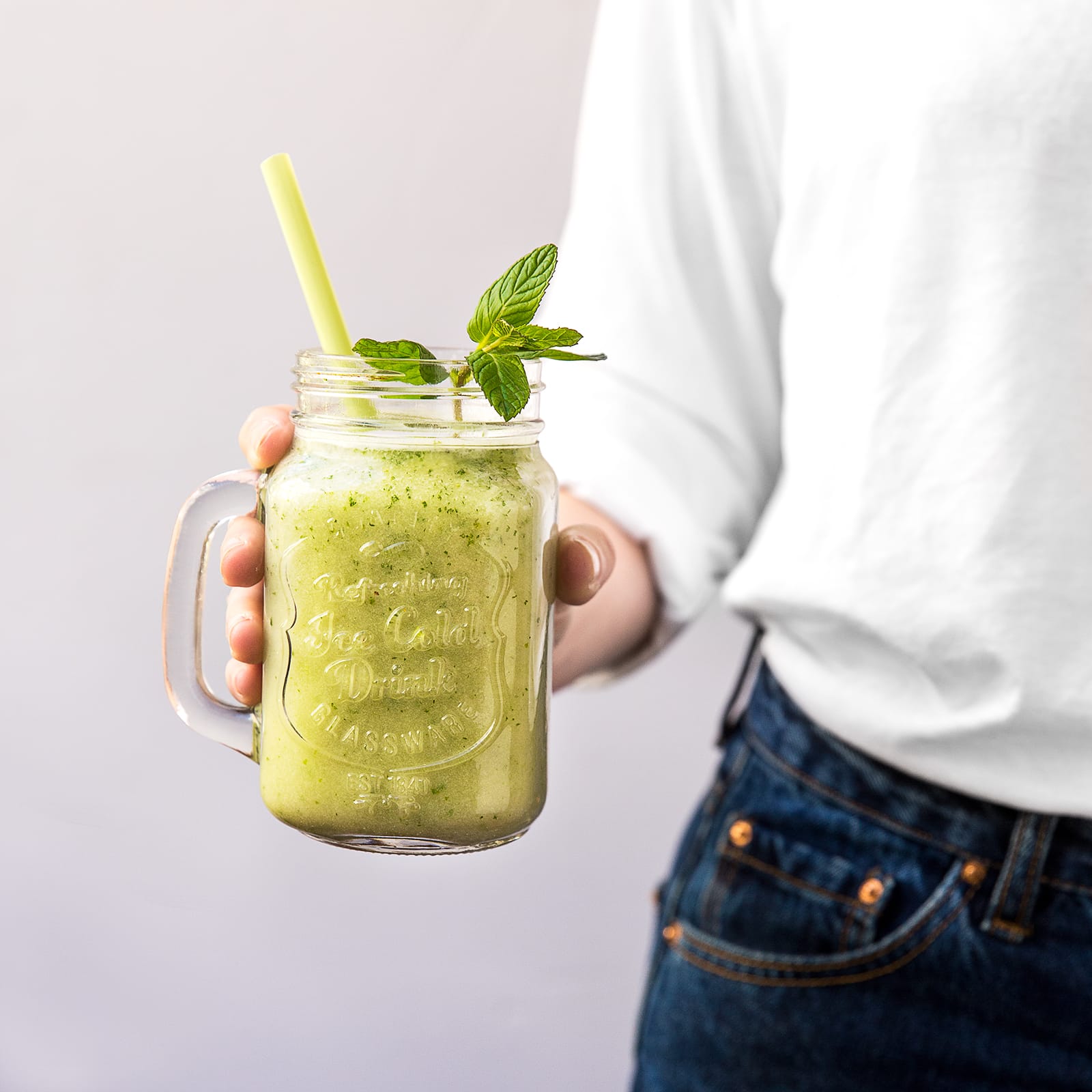 Avocado-vihersmoothie