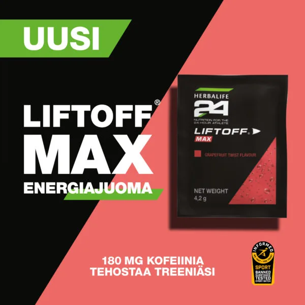 H24 LiftOff Max energiajuoma