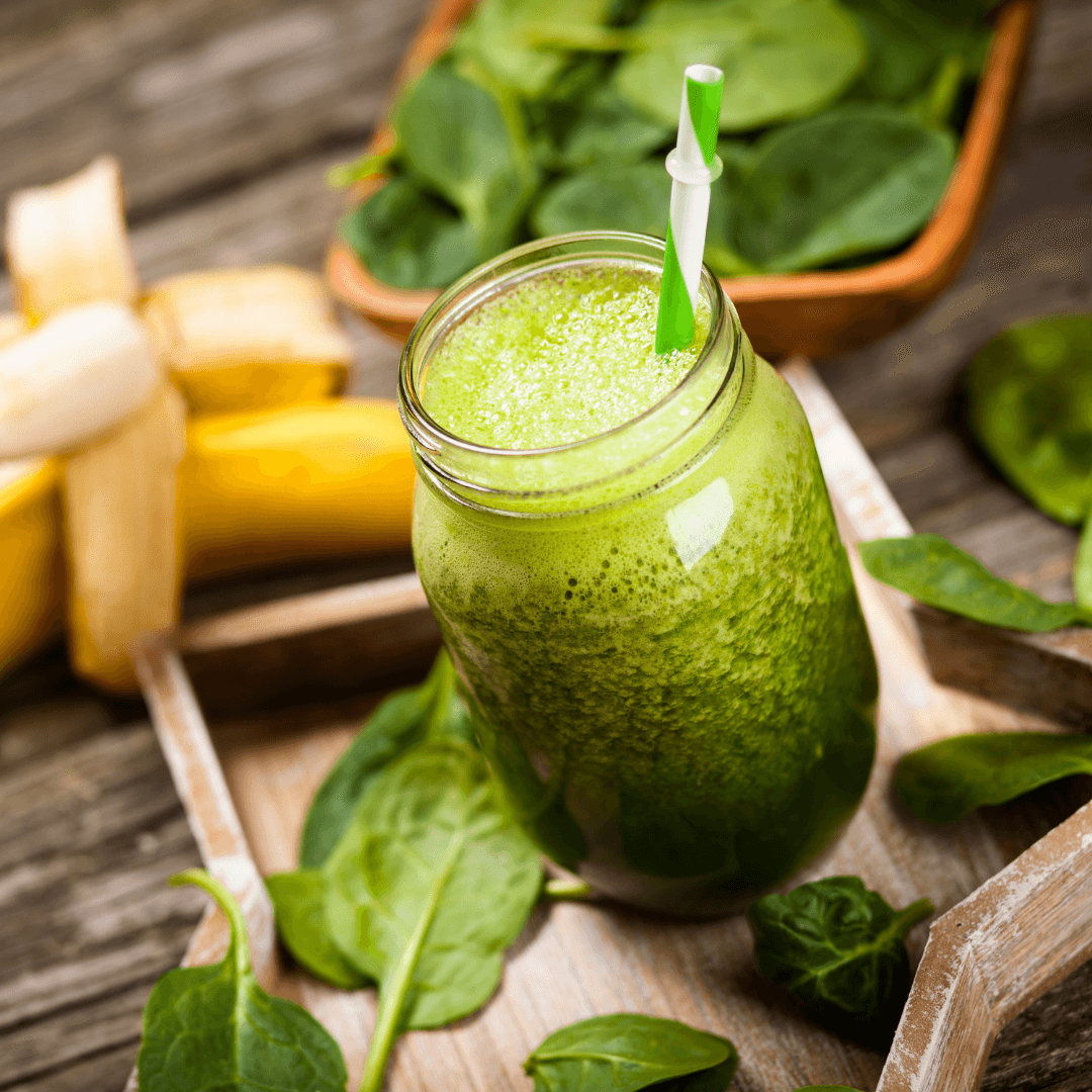 Appelsiininen vihersmoothie